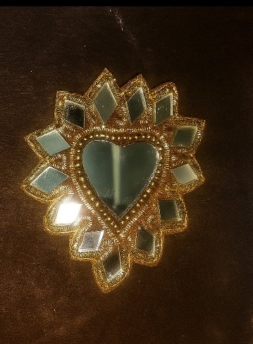 floral mirror motif floral mirror motif