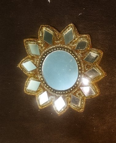 floral mirror motif floral mirror motif